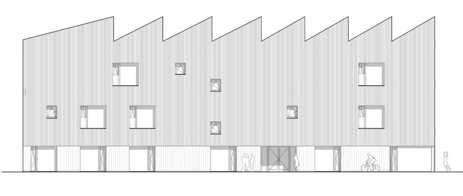 Neubau Forschungstrakt Skizze © Andreas Oevermann Architekten