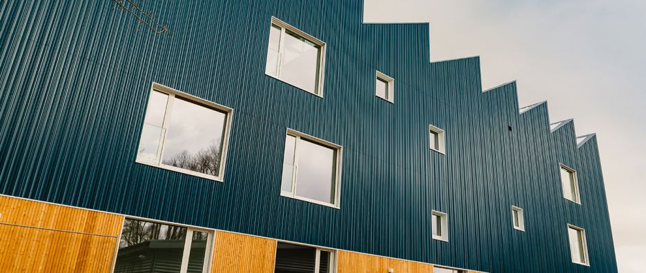 Ansicht Neubau BA1 Forschungsgebäude © Wenke Wollschläger